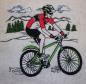 Preview: Handtuch mit Radfahrer/Mountainbiker
